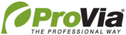 green and black provia the professional way logo